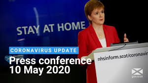 Check spelling or type a new query. Coronavirus Covid 19 Update First Minister S Speech 10 May 2020 Gov Scot