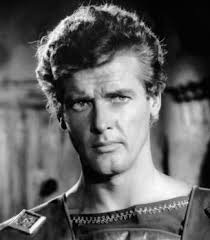 On the James Bond set with Roger Moore