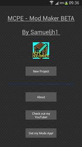 Although you would need to download . Mcpe Mod Maker For Android Apk Download