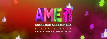 Anugerah meletop era 2020 atau dikenali sebagai ame 2020 bakal diadakan pada hari ahad, 20 disember 202 mulai jam 9.00 malam yang bertempat di pusat konvensyen antarabangsa putrajaya (picc). Keputusan Penuh Anugerah Meletop Era 2018