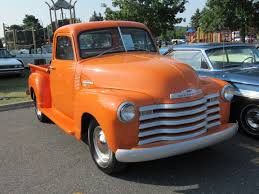 Image result for Orange 1953 Truck