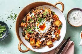 Iskender Turkisches Gericht Mit Hack Rezept Hellofresh Rezept Turkische Gerichte Einfache Gerichte Kumpir Rezept
