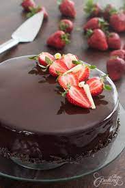 Strawberry Chocolate Mirror Cake Recipe Cake Mirror Cake Chocolate Cake