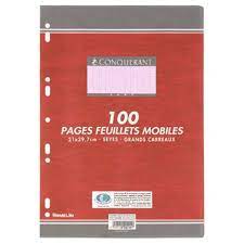 Grands ou petits carreaux vous trouverez les feuilles mobiles qu'il vous faut pour cette rentrée des classes. Feuilles Simple Couleur Seyes A4 100 Pages Rose Feuilles Simples Cahiers Et Feuillets Fournitures De Bureau