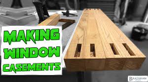 Making Window Casements - Part 8: Oak Casement Window - Youtube