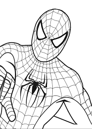 Disegno Di Spiderman Da Colorare Per Bambini