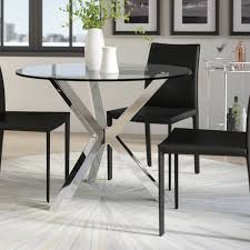 Ratings, based on 3 reviews. Glass Round Kitchen Dining Tables You Ll Love In 2021 Wayfair