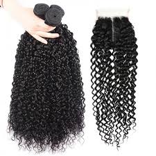 Sunber hair new remy black color brazilian curly hair 4 bundles with 4*4 lace closure 100% human hair weaves. Hurela Brazilian Hair Curly Weave 3 Bundles With T Part Lace Closure Hurela Hair