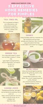 Acv is also thought to tone skin and reduce the appearance of pores. 5 Effective Home Remedies For Pimples Marynrose