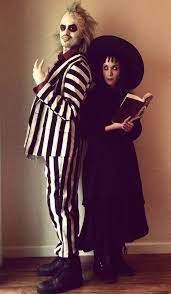 The dead lead lives of noisy desperation in beetlejuice, the absolutely exhausting new musical that opened on thursday at the winter garden theater. Lydia And Beetlejuice Costume Google Search Beetlejuice Kostum Paare Kostume Beetlejuice