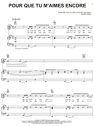 Pour que tu m'aimes encore. Titres De Celine Dion