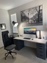 Best Ergonomic Office Chair Desk Setup Gaming Design Ideas Inspiration Home Office Design Home Room Design Home Office Setup