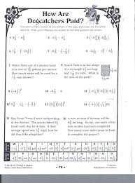 Something along the lines of Punchline Bridge To Algebra P 78 Cheryl Nishida
