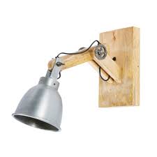 Aplique Industrial Ajustable De Metal Y Mango Maisons Du Monde Luminaire Maison Du Monde Style Industriel Lampe