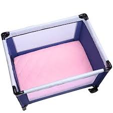 Tillyou Cloudy Soft Pack And Play Sheet Quilted Hypoallergenic Breathable Thick Fitted Play Yard Playp Pack N Play Mattress Pack And Play Sheets Pack And Play