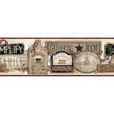 All of these background images and vectors have high resolution and can be used as banners, posters or wallpapers. Chesapeake Alfred Red Gathering Room Signs Gold Wallpaper Border Bbc20061b The Home Depot