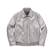 Supreme Supreme Schott Leather Work Jacket 698 Liked On Polyvore Featuring Outerwear Jackets Sch Real Leather Jacket Leather Work Jacket Clothes Design