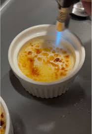Made the @NYT Cooking Vanilla Creme Brûlée from Mark Bittman! #fyp  #cremebrulee #dessert #baking
