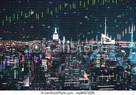 Hd wallpapers and background images. New York City With Forex Wallpaper Night New York City Wallpaper With Forex Chart Invest And Trade Concept Double Exposure Canstock