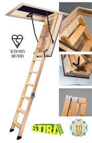 Original Stira Loft Ladder Loft Ladder Folding Attic Stairs Door Design Interior