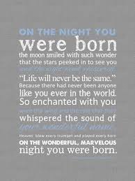 Night You Were Born Nursery Decor Etsy Mommy Quotes My Children Quotes Son Quotes From Mom