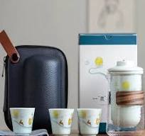 Factory Outlet Tea Cup Pot Protective Storage Case Nylon+Velvet EVA  Materials Waterproof Shockproof Dustproof Portable Bags