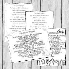 All pdf templates on this page can be downloaded and printed for free. The Lord S Prayer Coloring Pages In 4 Languages 16 Pages The Natural Homeschool Shop
