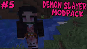 The modpack is based off demon slayer and will be very fun. Turn Our Blades Red Demon Slayer Modpack Episode 5 Minecraft Demon Slayer Mod Youtube