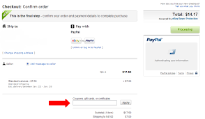 Click the pay now button. Ebay Redeeming Coupons
