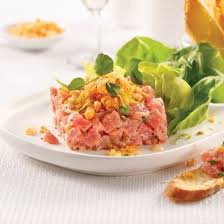 Tartare De Thon Croustillant Et Mayonnaise Eacute Pic Eacute E Recettes Cuisine Et Nutrition Pratico Pratique Paleo Keto Recipes Food Lover Yummy Food