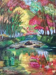 Find the perfect abstract landscape painting stock illustrations from getty images. Abstract Forest Painting By Ajanta Bhattacharya Saatchi Art
