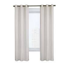 Add a contemporary feel to your space with our grommet drapery panels. Thermalogic Weathermate Room Darkening Grommet Curtain Panel Pair 40 W X 63 L In White The Home Depot Canada