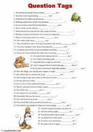 Tag Questions Language English Grade Level Upper Intermediate School Subject English As A This Or That Questions Tag Question English As A Second Language