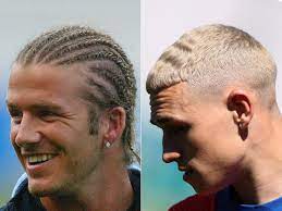 30 models of women's haircuts and hairstyles, among them there are: Football S Most Interesting Haircuts From Phil Foden To David Beckham S 2003 Cornrows Ranked The Independent