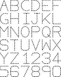 Below you will find various alphabet tracing and writing worksheets with dotted lines for both uppercase and lowercase letters, and blank handwriting practice pages. School Education Kids Font Abc Free Image 40515 Preschool Tracing Tracing Worksheets Preschool Alphabet Preschool