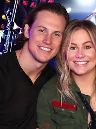 Shawn Johnson East and husband Andrew East welcome first child
