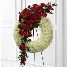 The death of a family member or friend is a very hard and stressful time for most people. Treasured Funeral Flowers Wreath At Send Flowers Funeral Flower Arrangements Funeral Floral Arrangements Funeral Floral