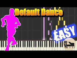 You can find all of our other cosmetic galleries right here. Easy Default Dance Fortnite Piano Tutorial Synthesia Hd Cover Youtube