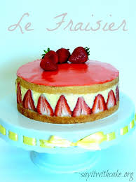 Le Fraisier Recipe Desserts Strawberry Desserts Strawberry Cakes