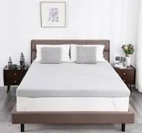 Vipbear 3 Inch Firm to Extra Firm Reversible Bed Topper for Back Pain  Relief, High-Density Memory Foam Mattress Pad with Removable Cover,No Smell
