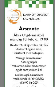 Hun er fascinert av at dialektene kan være så ulike på. Karmoy Dialekt Og Mallag Posts Facebook