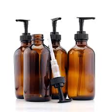 Whether you need one piece or bulk cases, look no further. Amazon Com Cornucopia Brands 8 Ounce Amber Glass Pump Bottles 4 Pack Empty Boston Round Bottles W Black Plastic Lotion Pumps Glass Spray Bottle Amber Glass