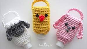 Here's a list of some of the best hand sanitizer holder sewing patterns that i could find on the internet. Crochet Hand Sanitizer Holder Youtube