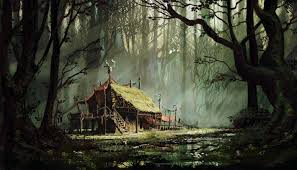 house in the wood picture big by mehrdad isvandi rpg era viking forgotten realms