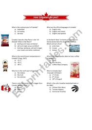 This quiz is dedicated to the love of condiments. Quiz About Canada Quiz Questions And Answers