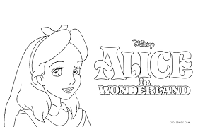 Coloring pages are fun rainy day activities and disney printables are the best yet. Free Printable Alice In Wonderland Coloring Pages For Kids