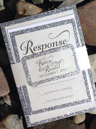 Wedding Invitation Silver Glitter Wedding Invitation Silver Glitter Wedding Invitations Wedding Invitations Glitter Gold Silver Glitter Wedding Invitations