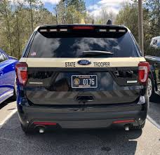 Florida Florida Highway Patrol Ford Utility Interceptor Vehicle Police Cars Old Police Cars Ford Police