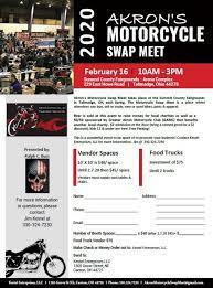 Akron S Motorcycle Swap Meet Cyclefish Com