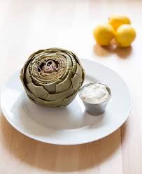 Steamed Artichokes With Lemon Garlic Aioli Tastes Lovely